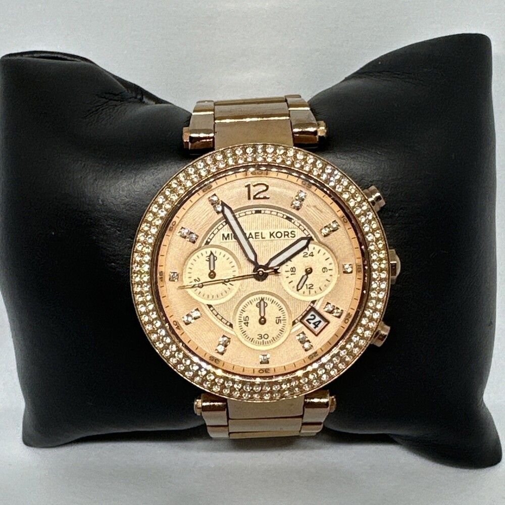 Michael Kors Parker MK5538 Women Stainless Steel Analog Dial Quartz Watch HME545